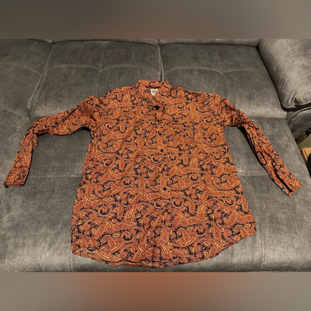 Cinch men’s long sleeve button up shirt